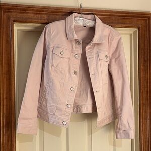 Talbots Light Pink Jean Jacket